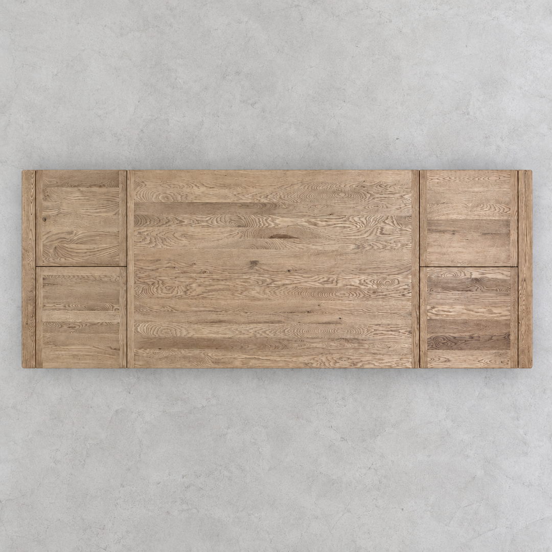 Reclaimed Oak Extending Dining Table