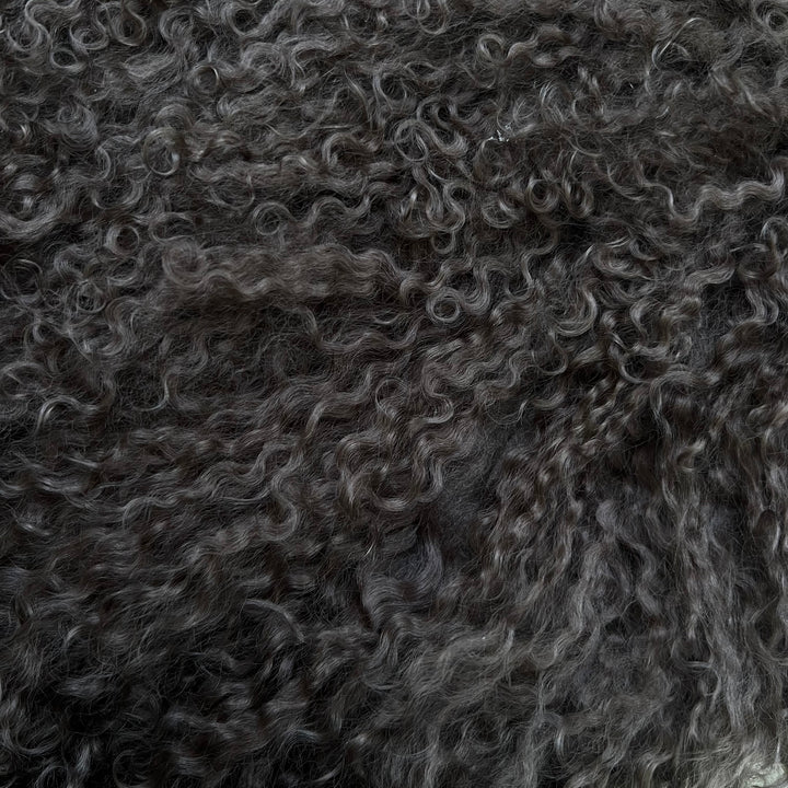 Tibetan Sheepskin Throw Rug | mocha