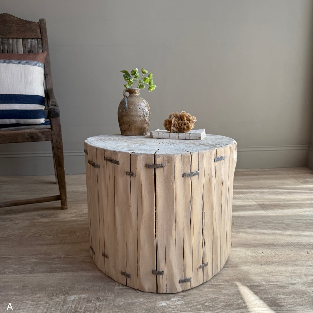 Tree Stump Side Table | Brentwood