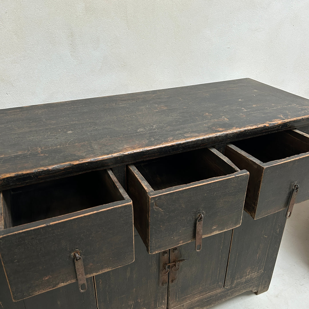Unique Antique Black Cabinet | Wotton