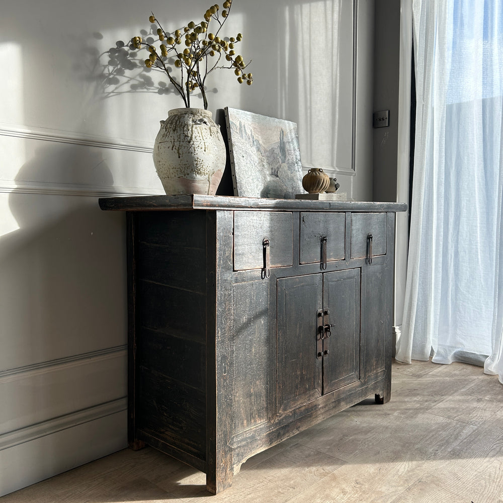 Unique Antique Black Cabinet | Wotton