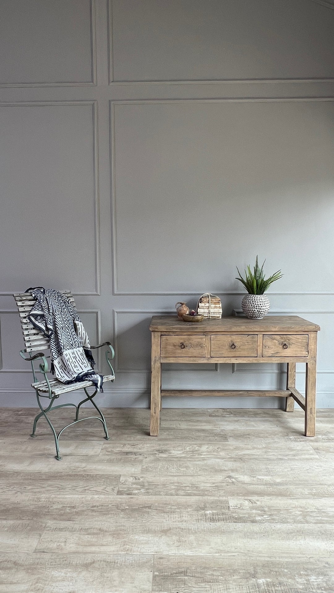 Unique Antique Console Table Harron