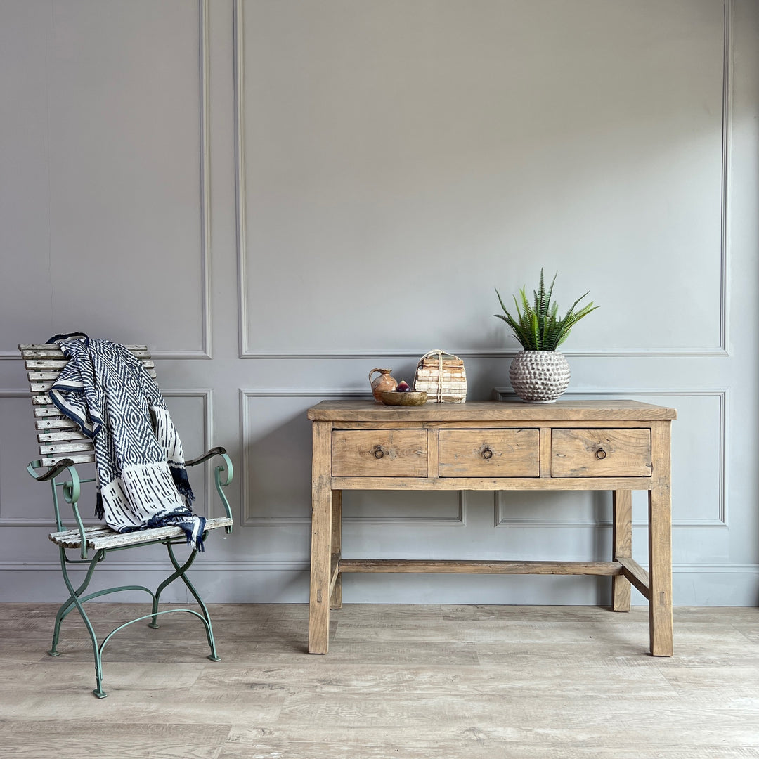 Unique Antique Console Table Harron