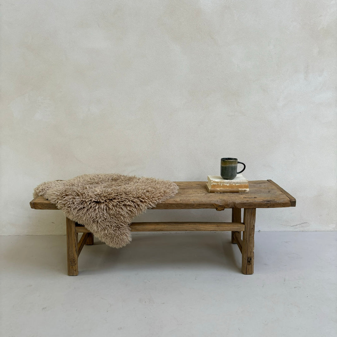 Unique antique elm bench | Pippa main photo