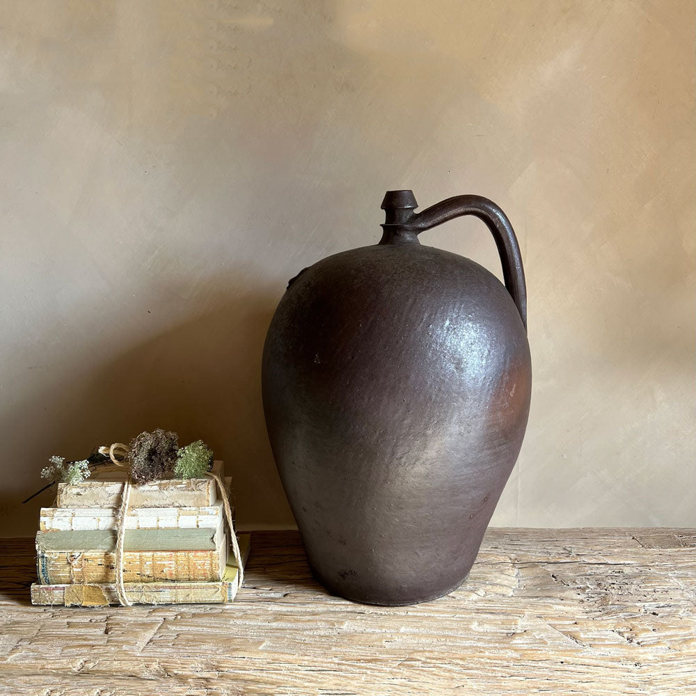 Large French huilier jug