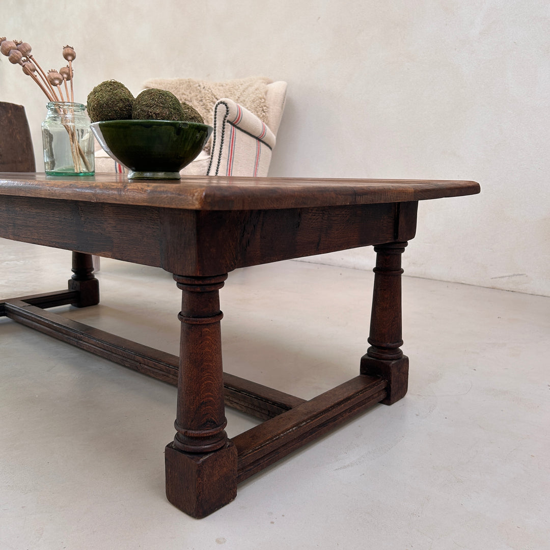 Victorian Oak Coffee Table | Maya