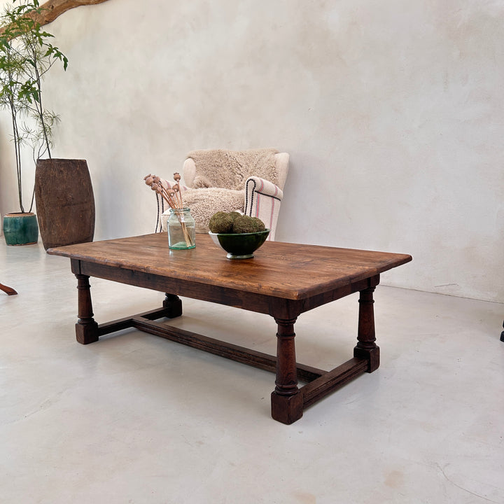 Victorian Oak Coffee Table | Maya