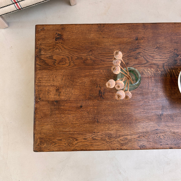 Victorian Oak Coffee Table | Maya