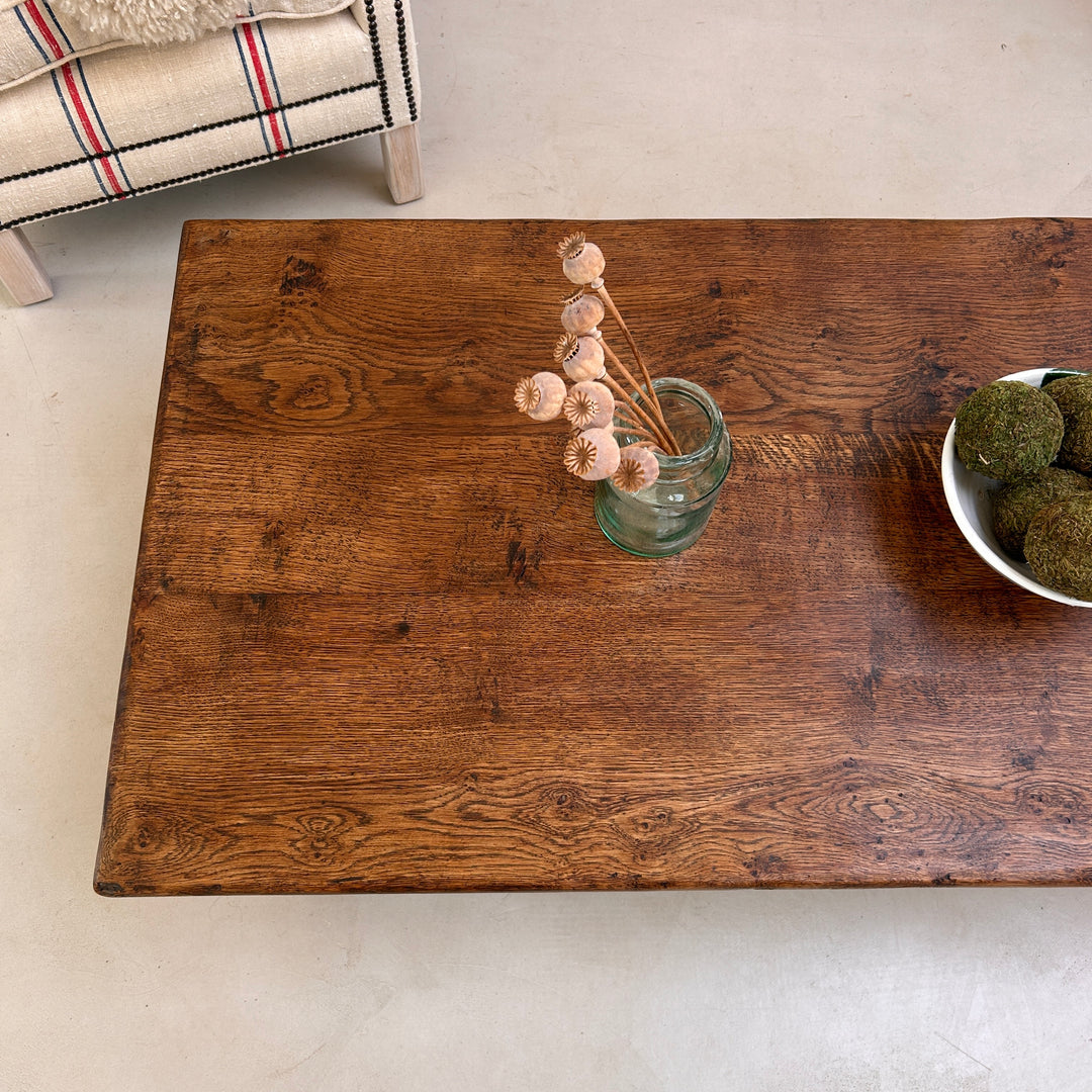 Victorian Oak Coffee Table | Maya