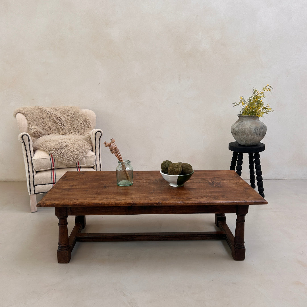 Victorian Oak Coffee Table | Maya