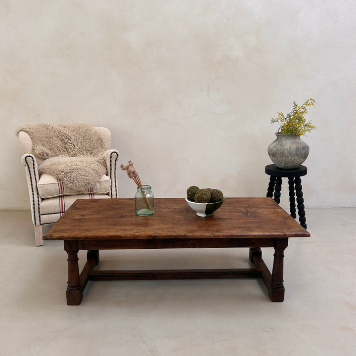 Victorian Oak Coffee Table | Maya