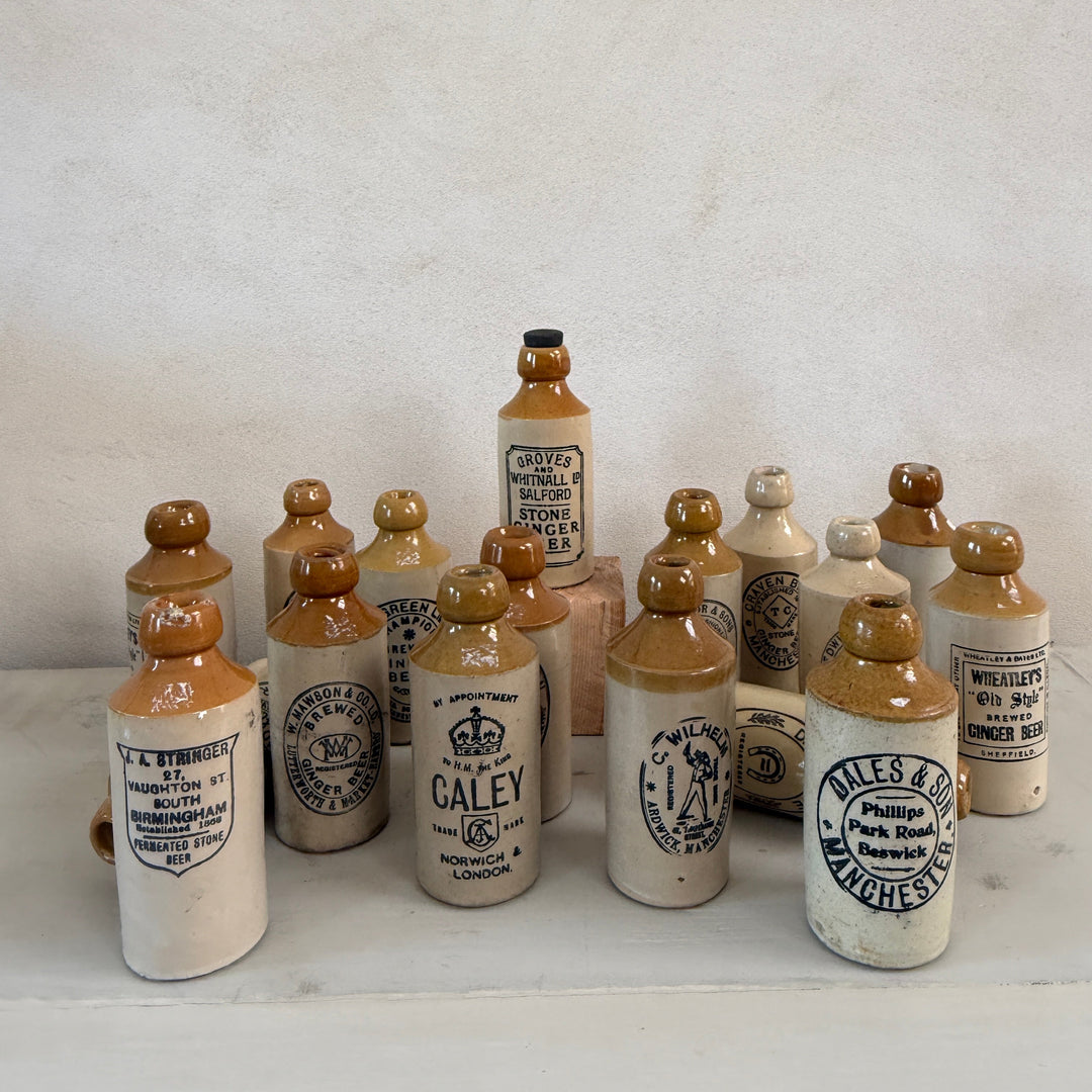 Victorian Stone Ginger Beer Bottles
