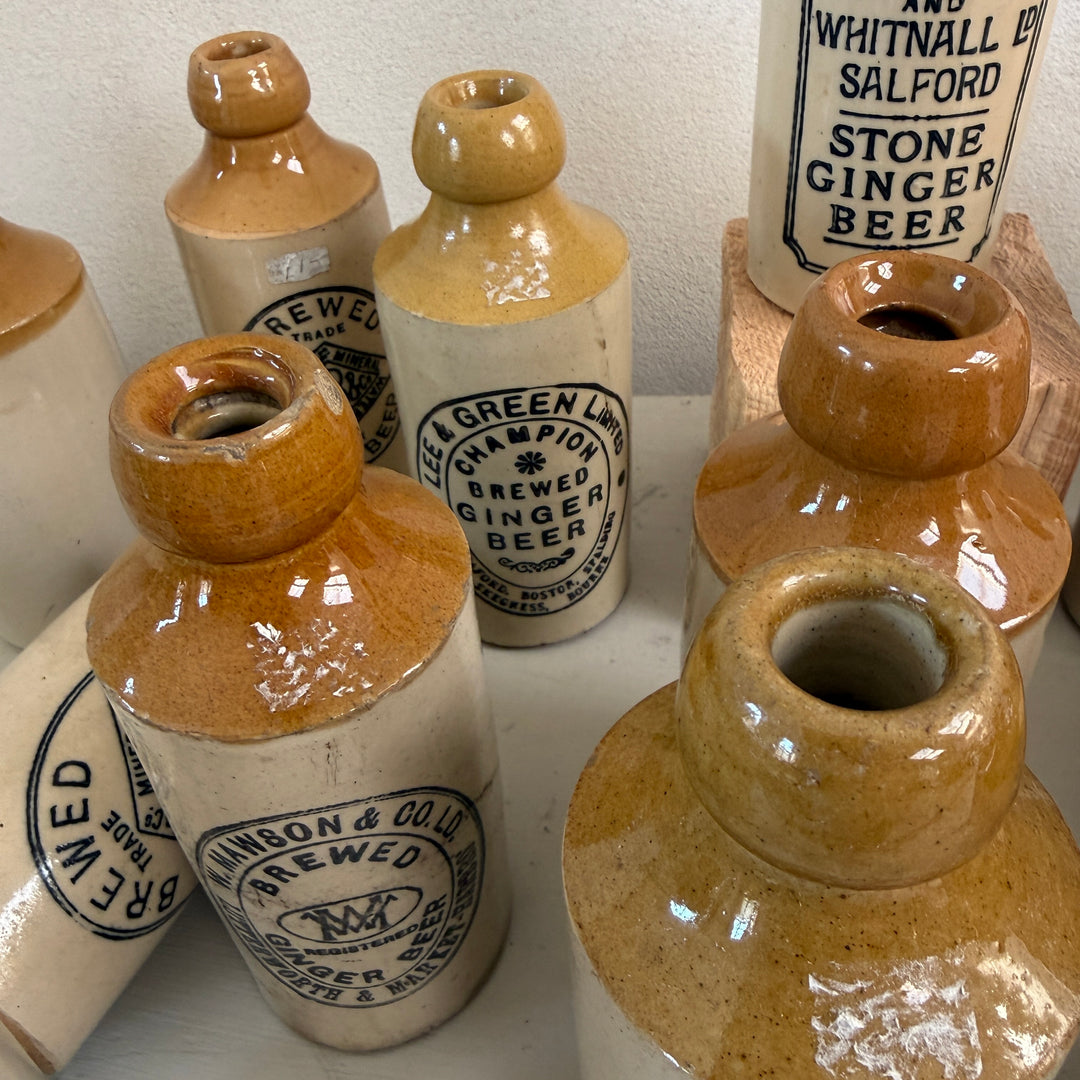 Victorian Stone Ginger Beer Bottles