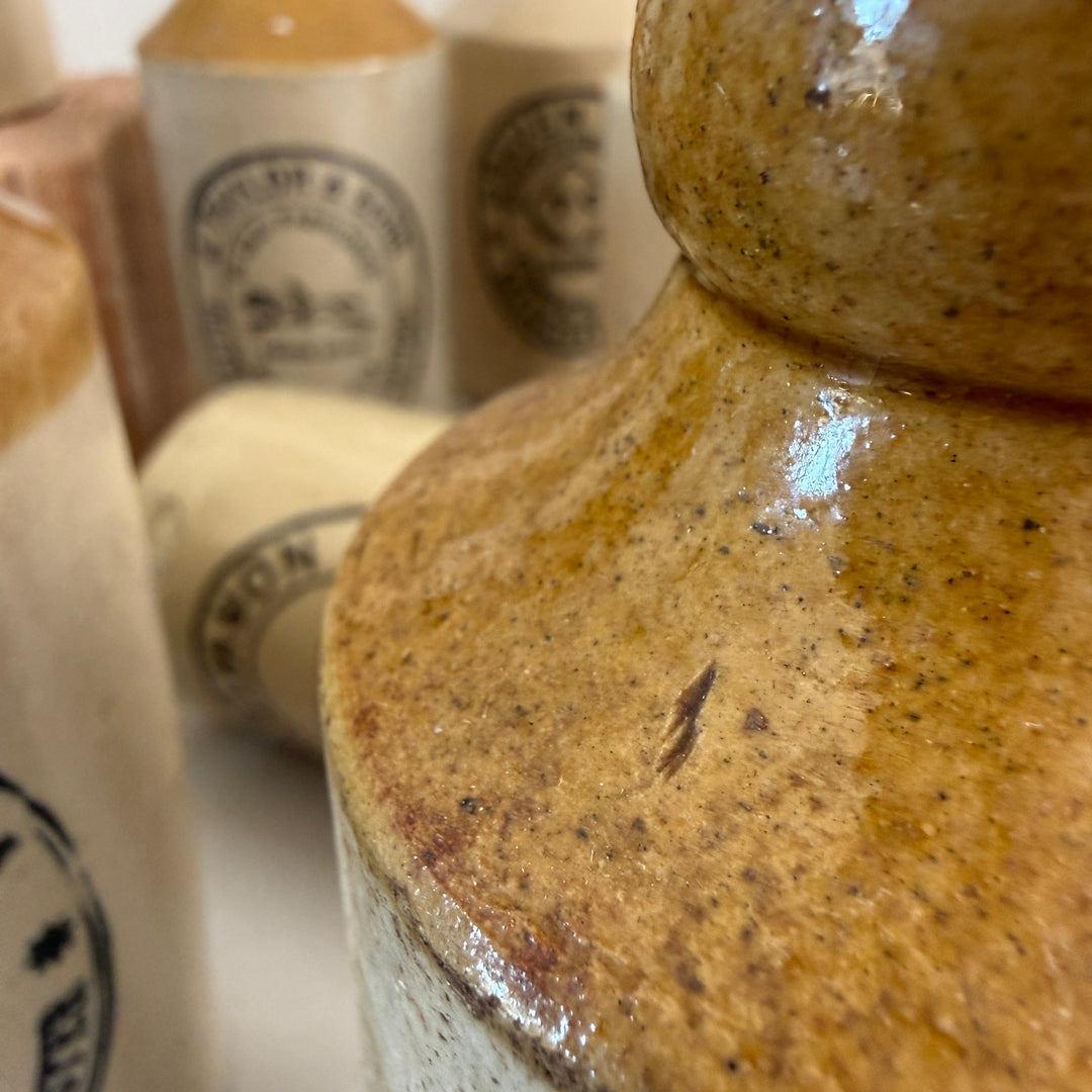 Victorian Stone Ginger Beer Bottles