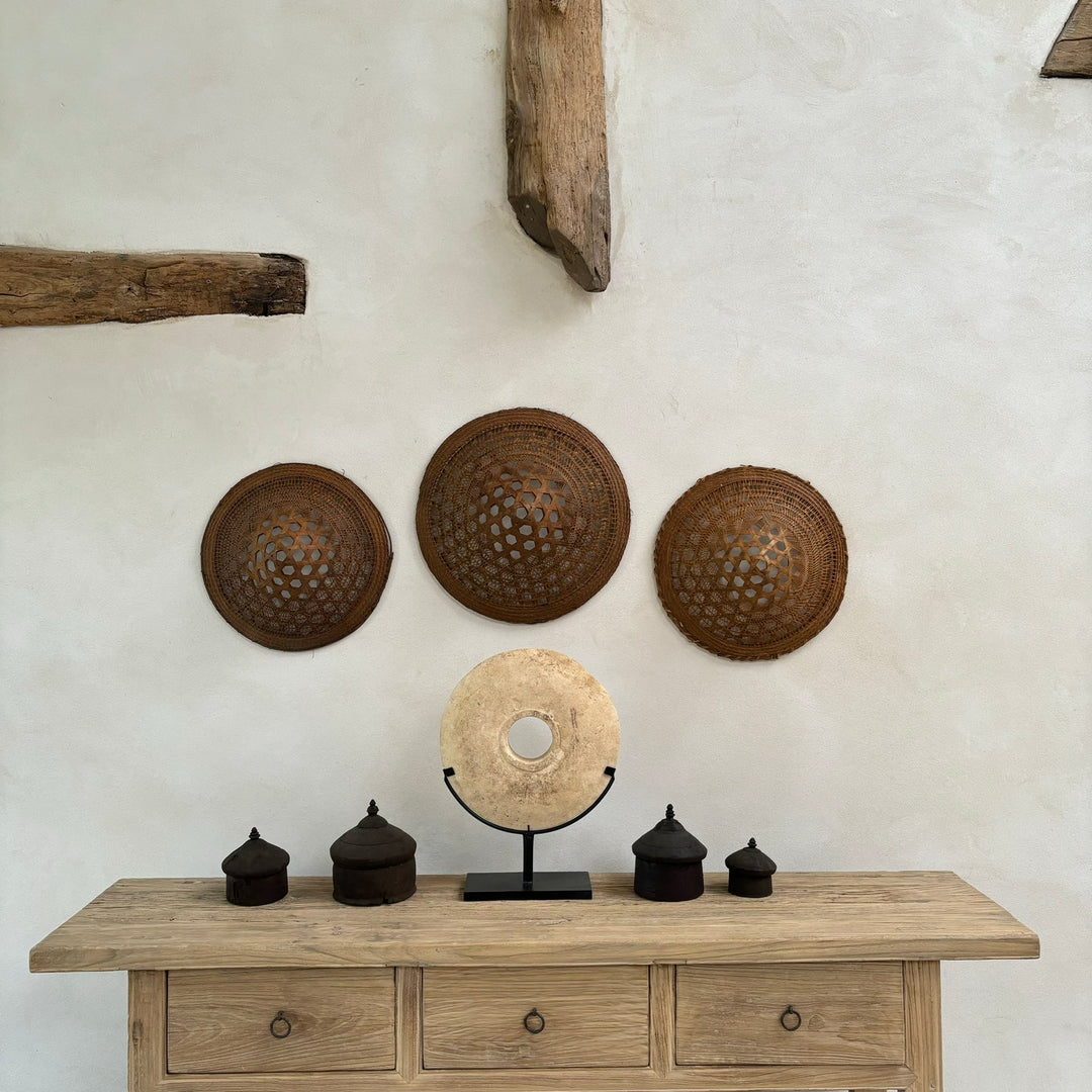 Vintage Bamboo Rice Hat Shade