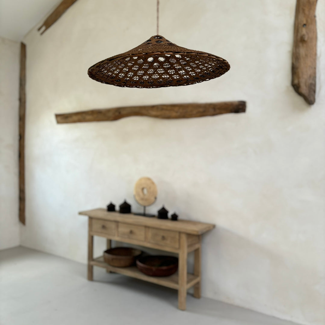 Vintage Bamboo Rice Hat Shade