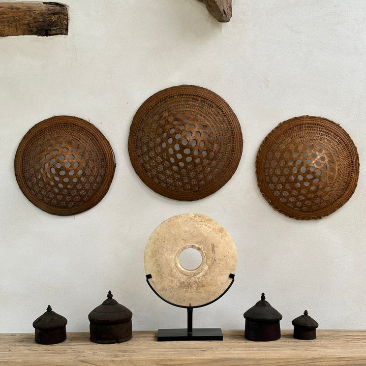 Vintage Bamboo Rice Hat Shade