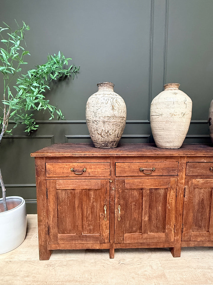Vintage Dark Wood Sideboard | Vince