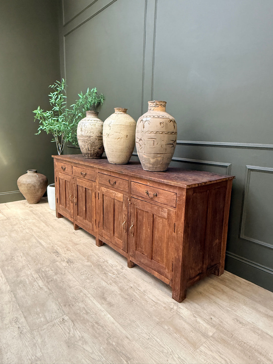 Vintage Dark Wood Sideboard | Vince 