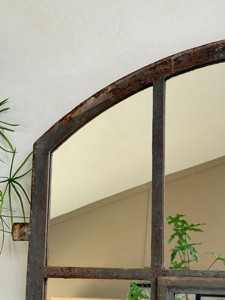Vintage Factory window mirror | Monpazier