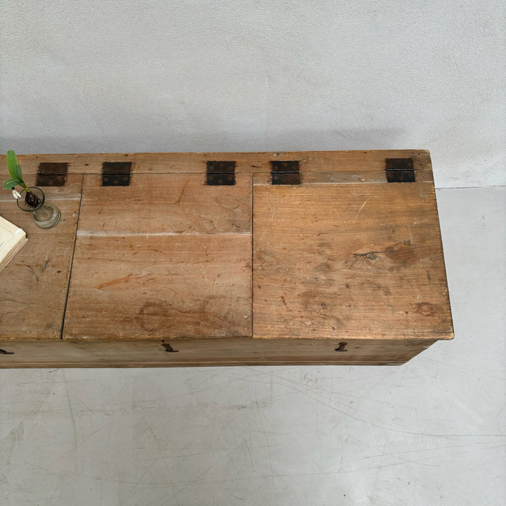 Vintage French Shoe Storage Box | Ecole