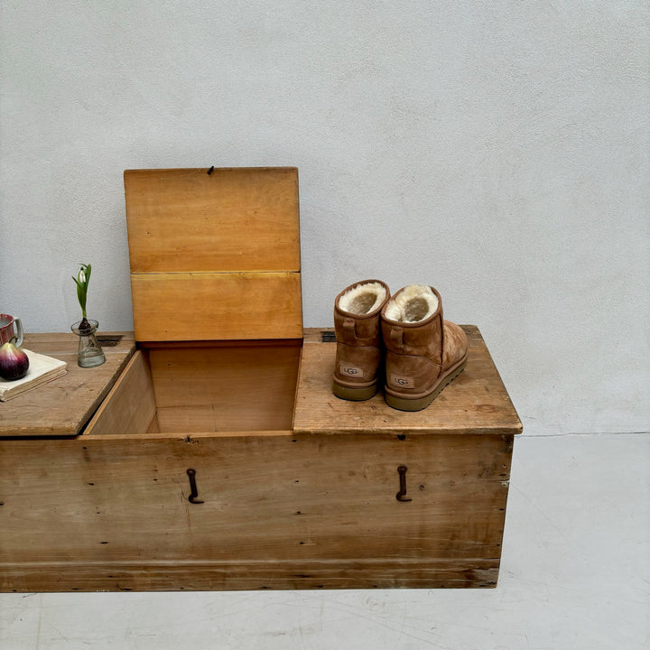 Vintage French Shoe Storage Box | Ecole