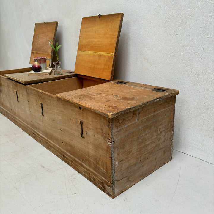 Vintage French Shoe Storage Box | Ecole