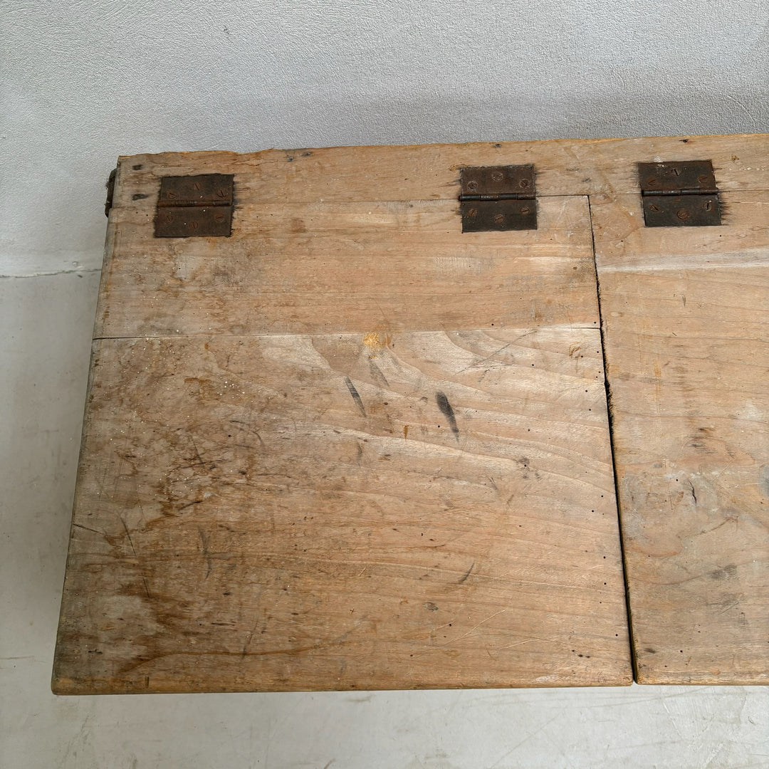 Vintage French Shoe Storage Box | Ecole
