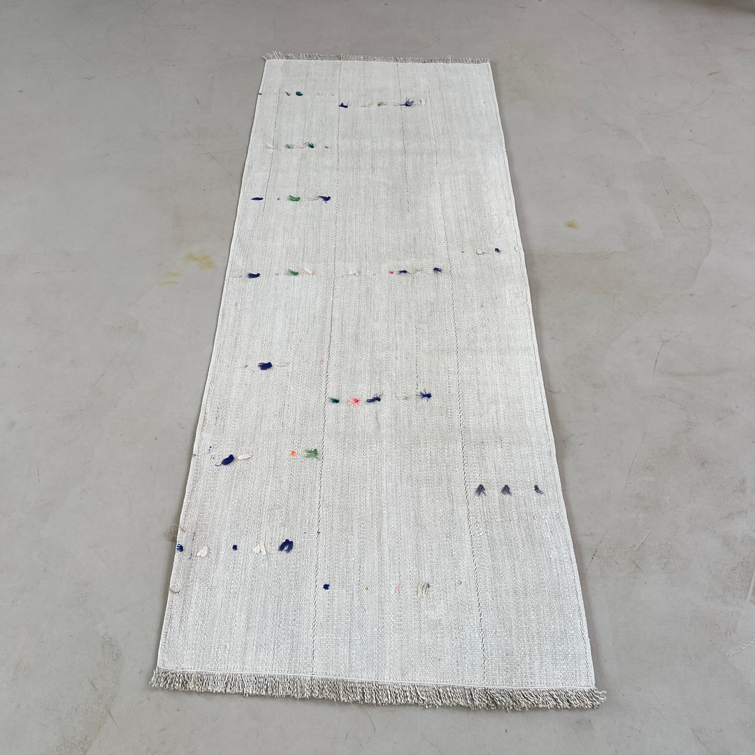 Vintage Hemp linen runner No: 1, 73cm x 200cm