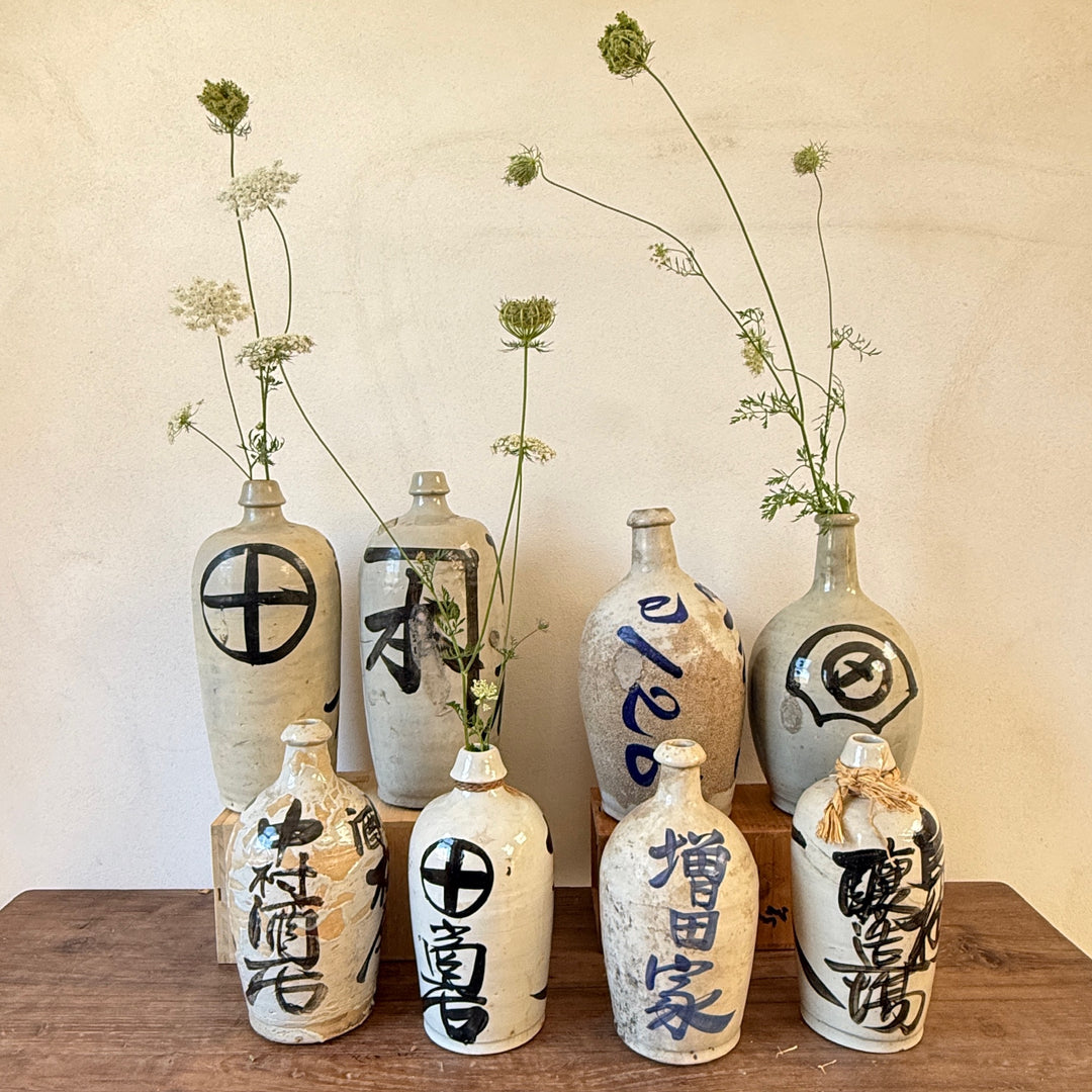 Vintage Japanese Sake Bottle