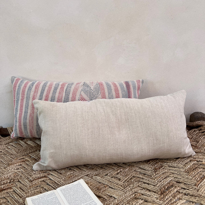 Vintage Kantha Cushion Bolster 4