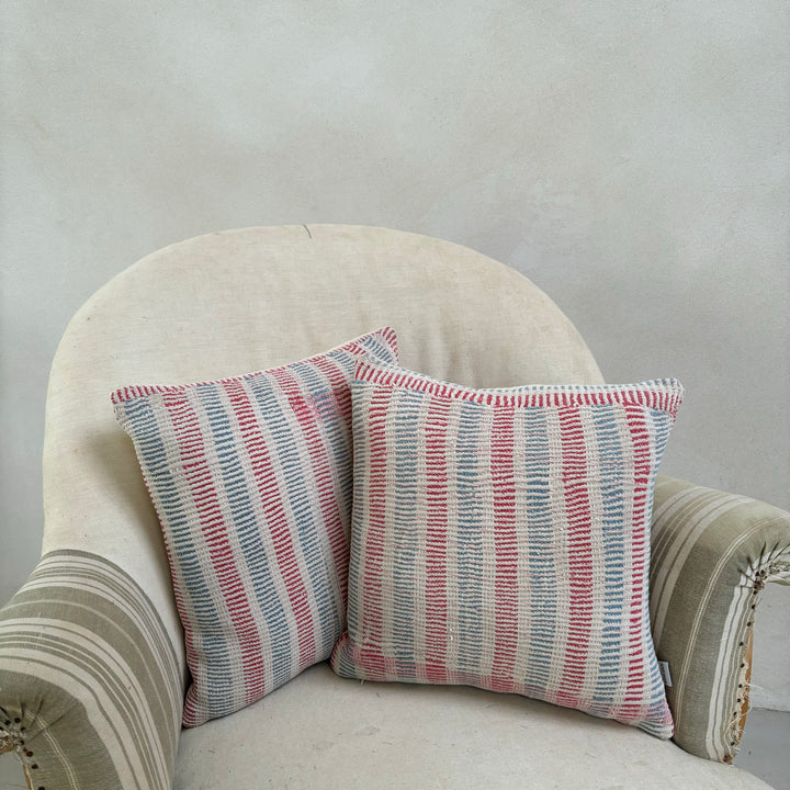 Vintage Kantha Cushion Square