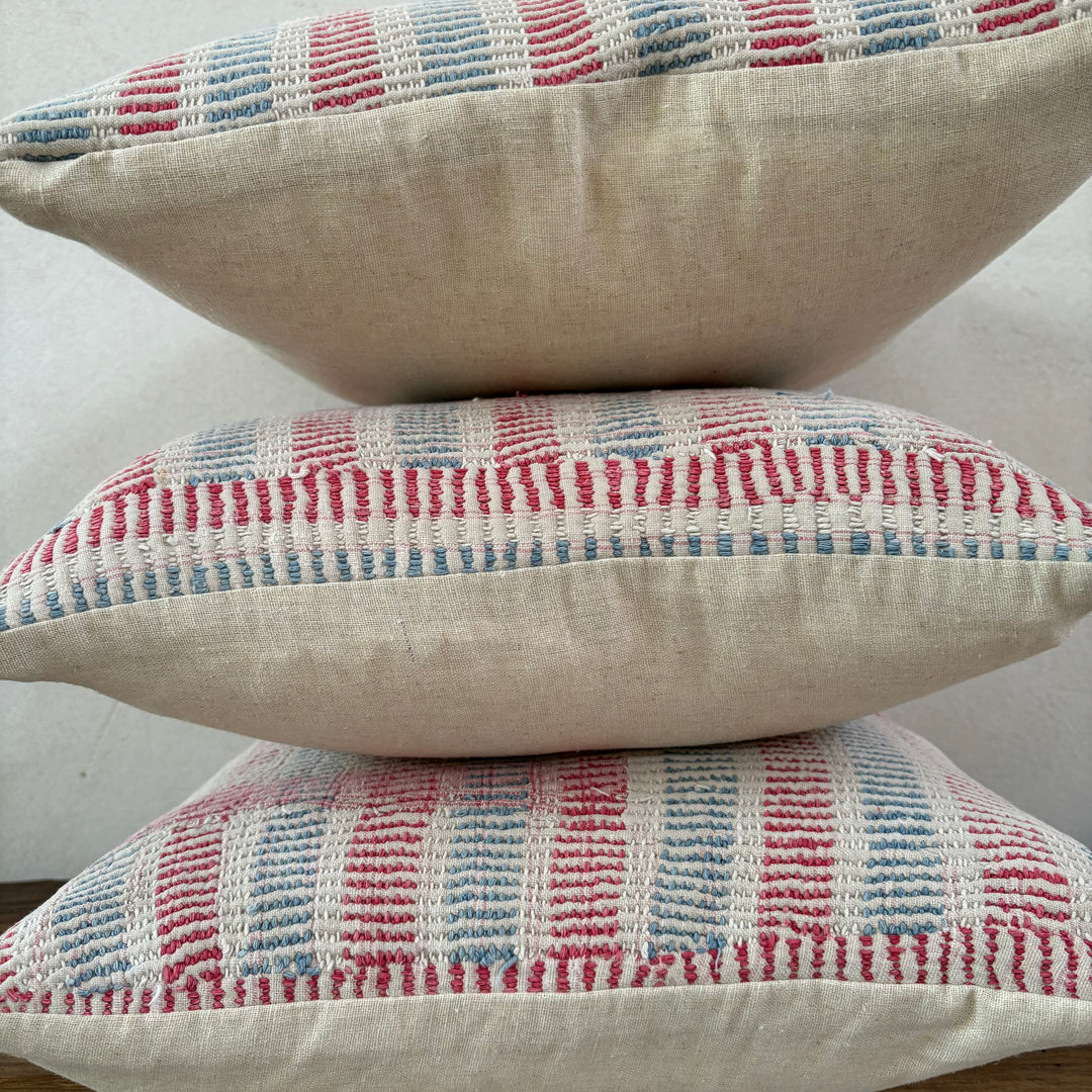 Vintage Kantha Cushion Square