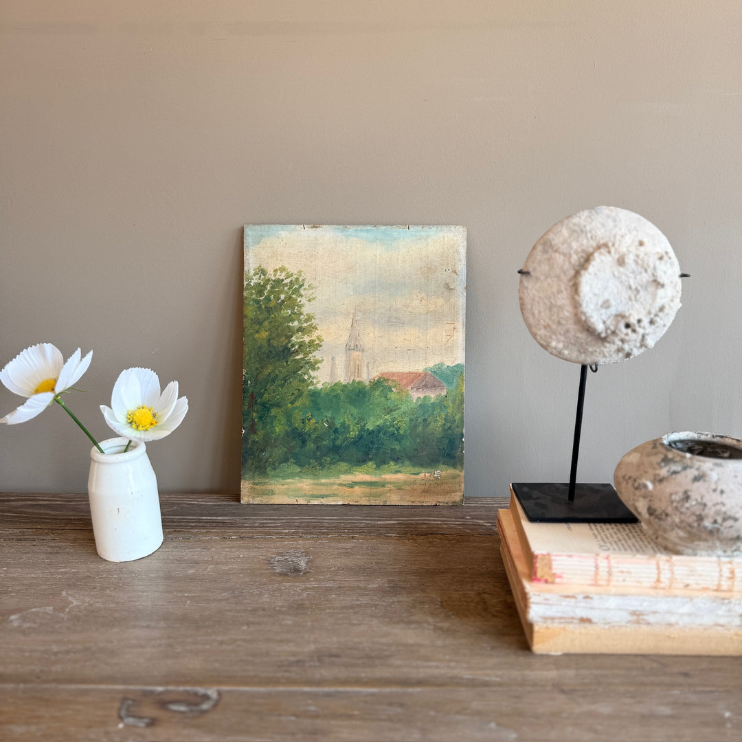 Vintage Landscape Oil Painting | Boulange