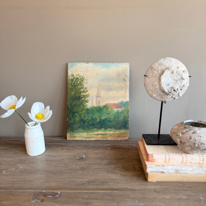 Vintage Landscape Oil Painting | Boulange