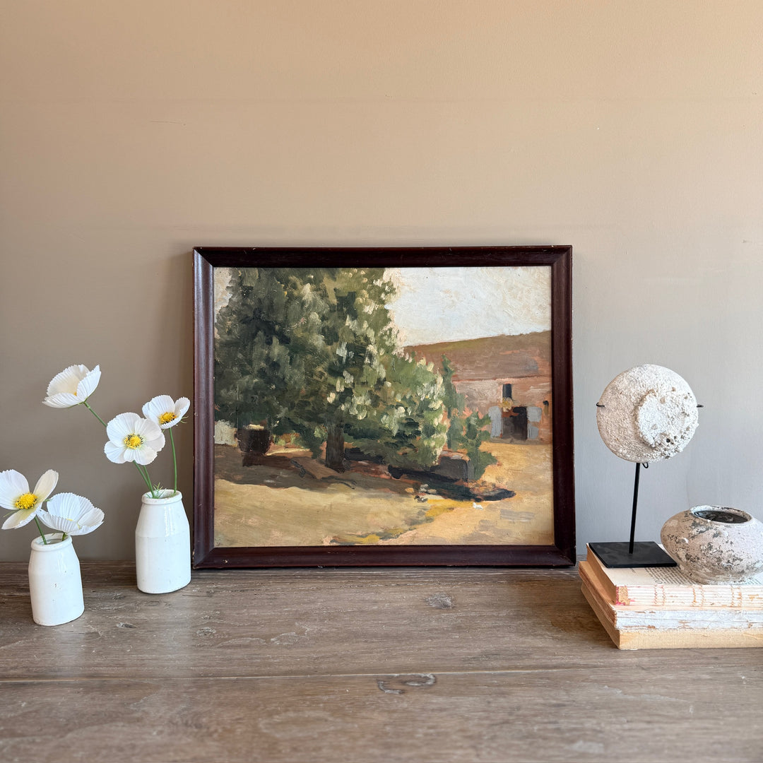Vintage Landscape Oil Painting | St Cloud