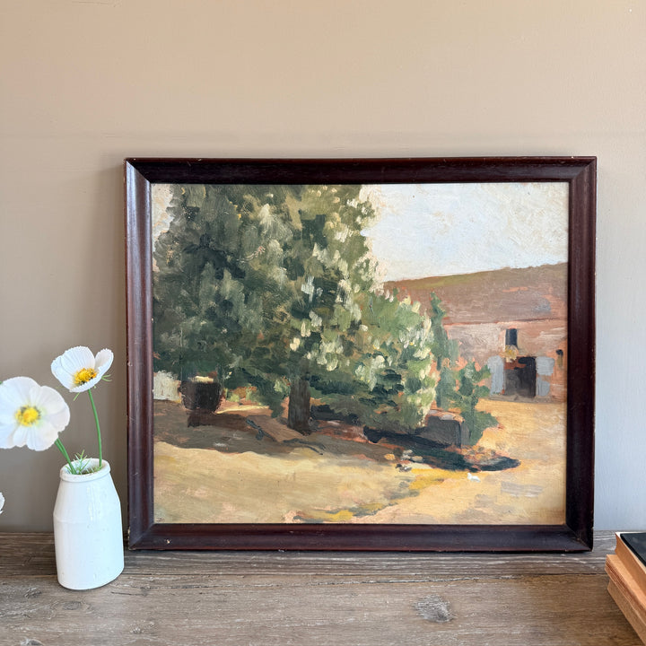 Vintage Landscape Oil Painting | St Cloud