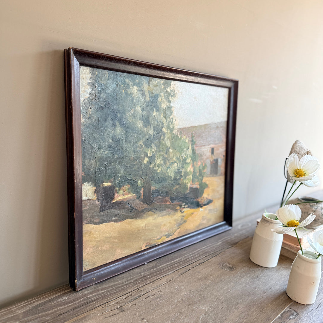 Vintage Landscape Oil Painting | St Cloud