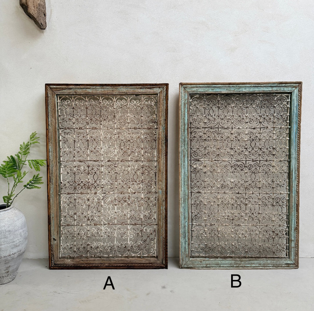Vintage Moroccan Decorative Shutters
