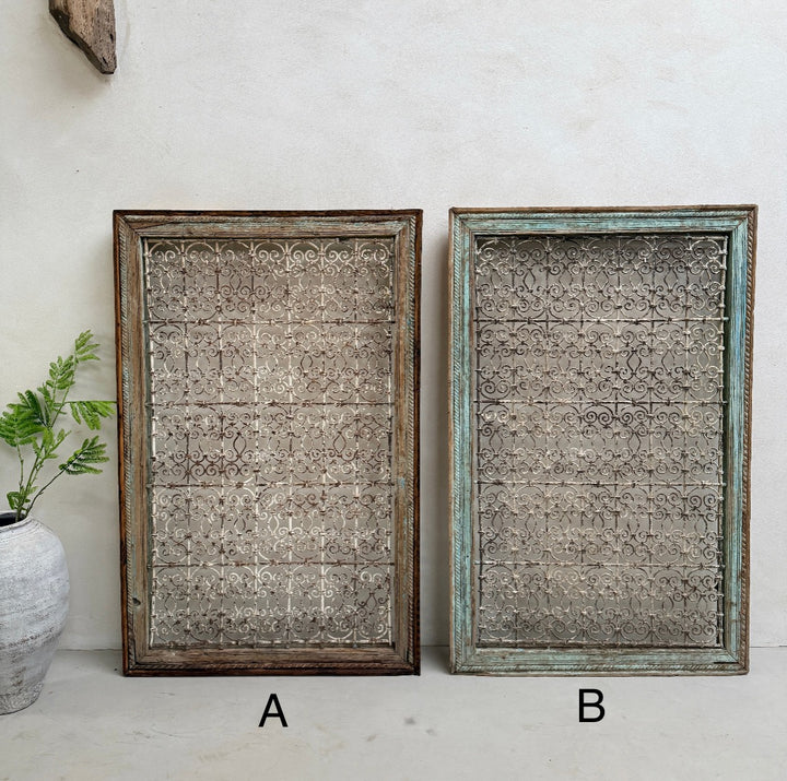Vintage Moroccan Decorative Shutters
