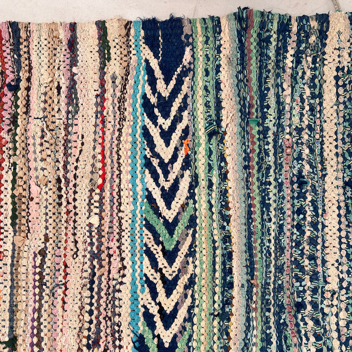 Vintage Moroccan Handmade Rag Rug No:1
