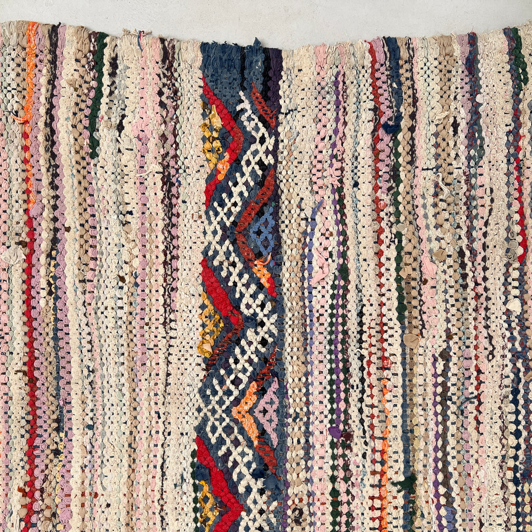 Vintage Moroccan Handmade Rag Rug No:1
