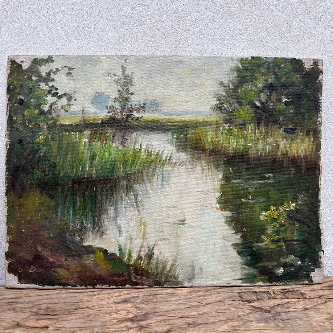 Vintage Oil on Art Board | No:12 a