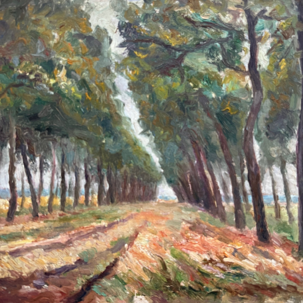 Vintage Oil on Art Board | No:15 c 