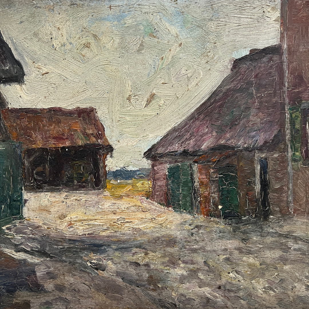 Vintage Oil on Art Board | No:1 b 
