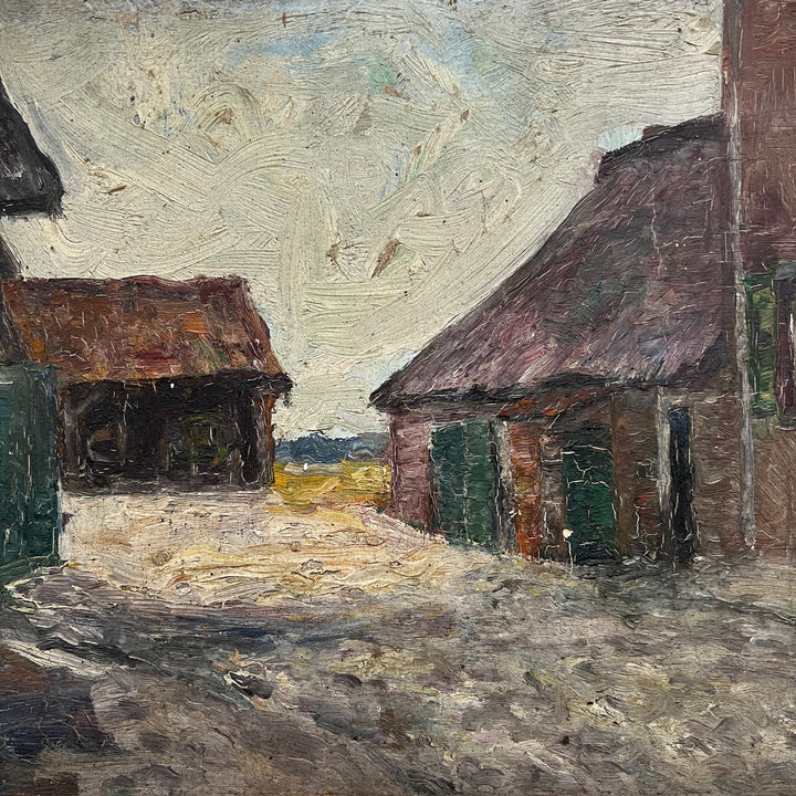 Vintage Oil on Art Board | No:1 b 