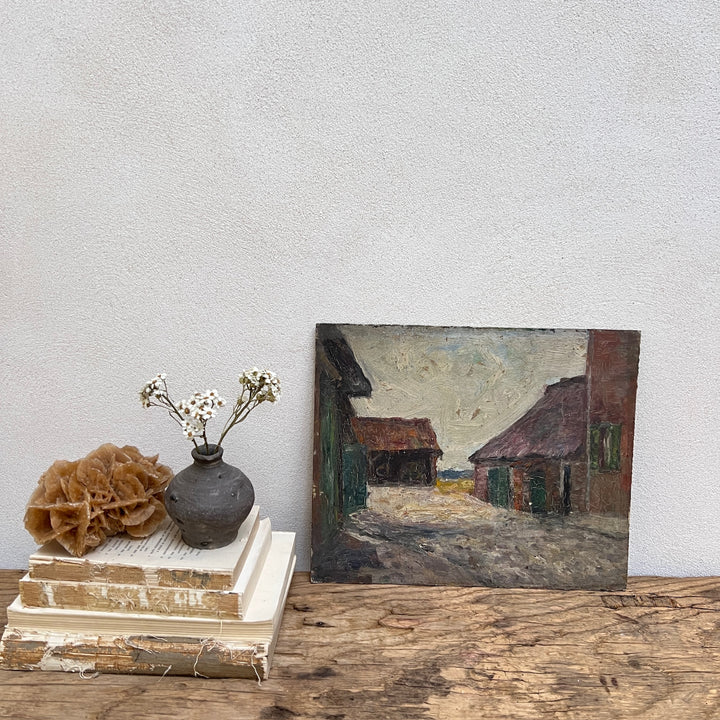 Vintage Oil on Art Board | No:1 c 