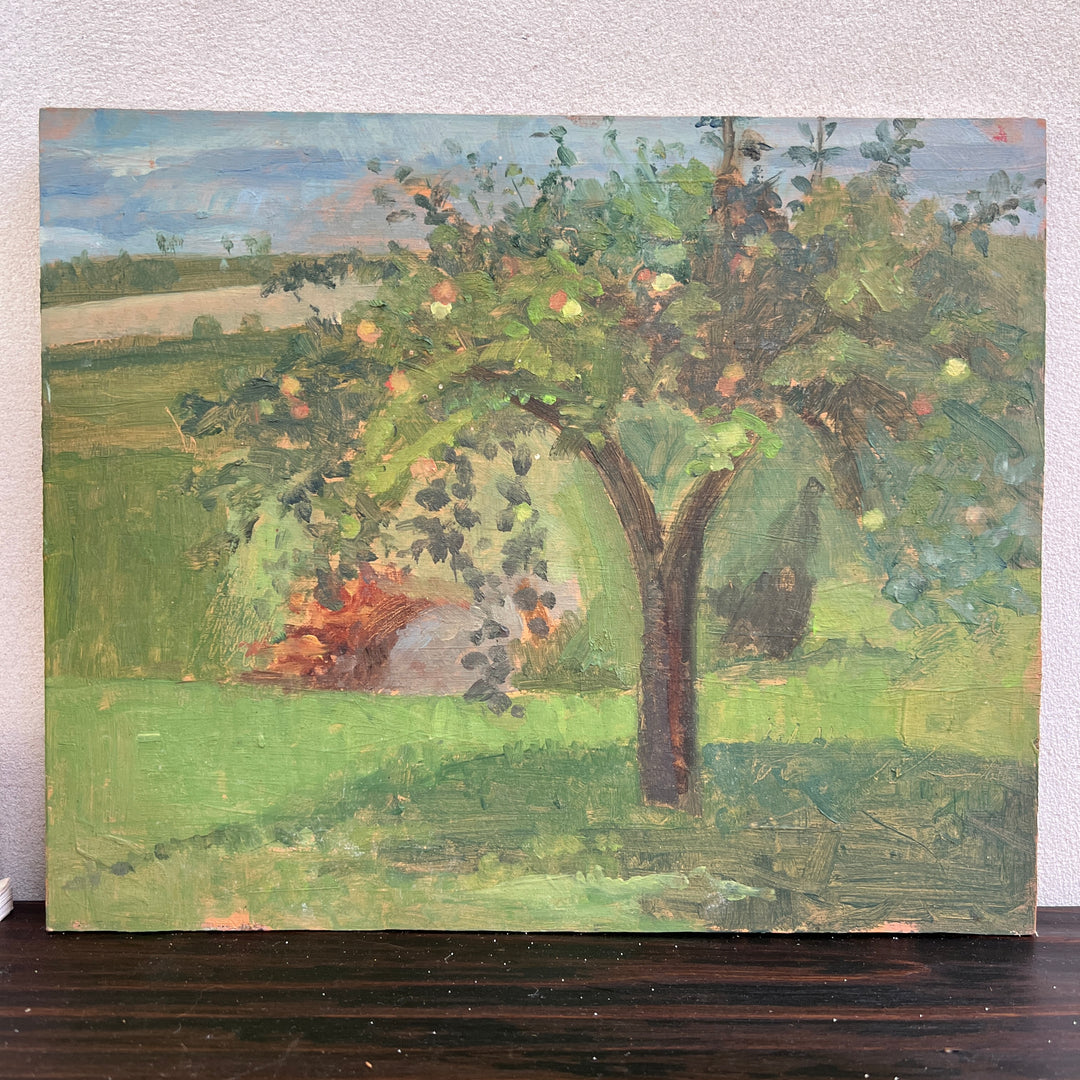 Vintage Oil on Art Board | No:25 