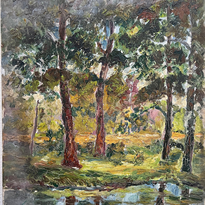 Vintage Oil on Art Board | No:2 b 
