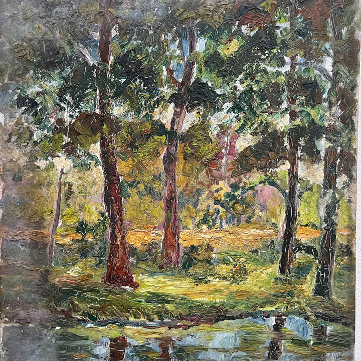 Vintage Oil on Art Board | No:2 c 